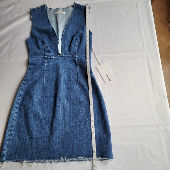 NWT GRLFRND "Estelle" Denim Dress - size XS - Picture 8 of 10